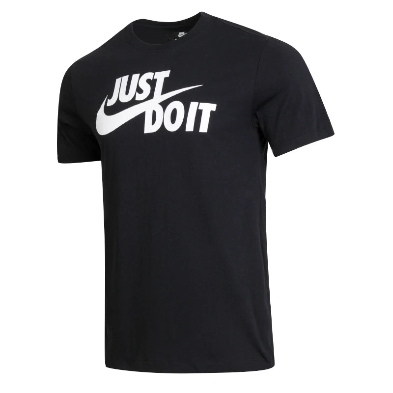 Nike Men's Tee Just Do It Swoosh Short-Sleeved Comfortable, Breathable and Trendy T-Shirt