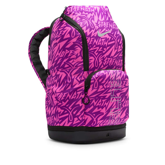 Nike Varsity Elite Kay Yow Backpack Large Capacity Hiking Hunting Backpack Waterproof Fitness Gym Zipper Closure Bag