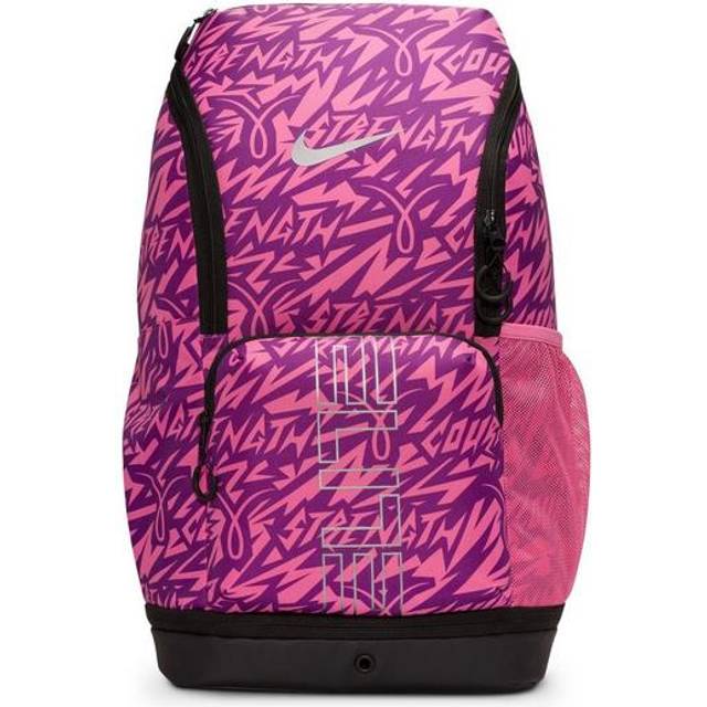 Nike Varsity Elite Kay Yow Backpack Large Capacity Hiking Hunting Backpack Waterproof Fitness Gym Zipper Closure Bag