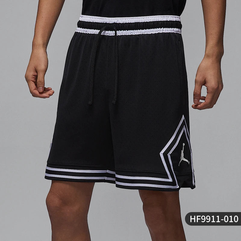 Nike Official Authentic JORDAN Men's Basketball Breathable Lace-Up Sports Shorts HF9911-010