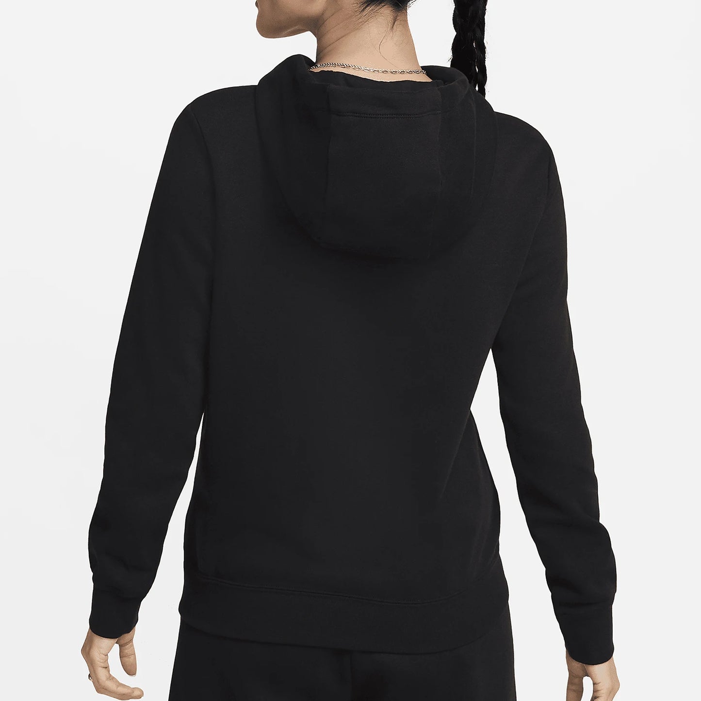 Nike Official Genuine 2024 New Collection Women's Light Fleece Hooded Casual Hoodie DQ5794-010