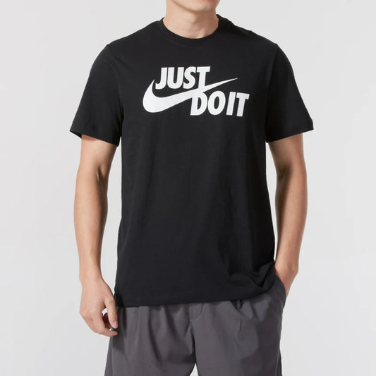 Nike Men's Tee Just Do It Swoosh Short-Sleeved Comfortable, Breathable and Trendy T-Shirt