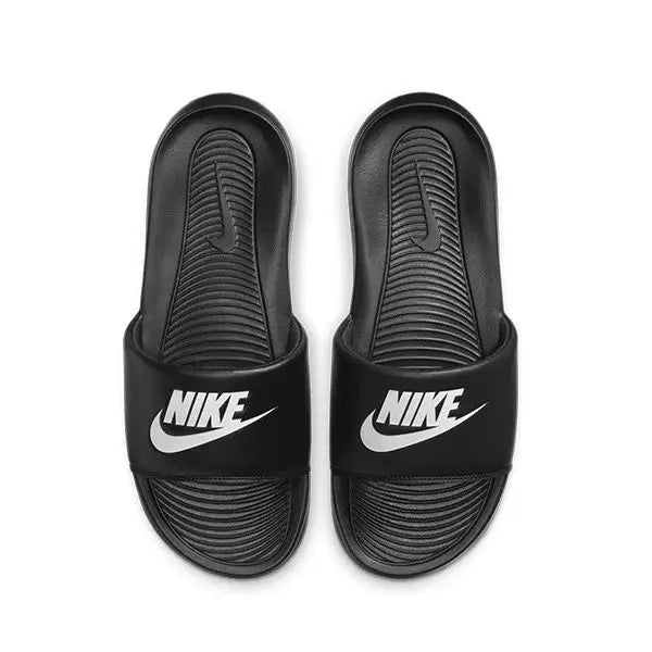 Nike Victori One White Black Fashion Soft Anti-Slip Breathable Cushioned Men Slides Slippers Sports Slides CN9675-005