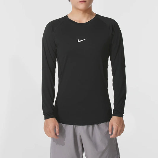 Nike Men's Pro Quick-Dry Compression Shirt Sports T-Shirt Fitness Basketball Pullover Fb7920-010