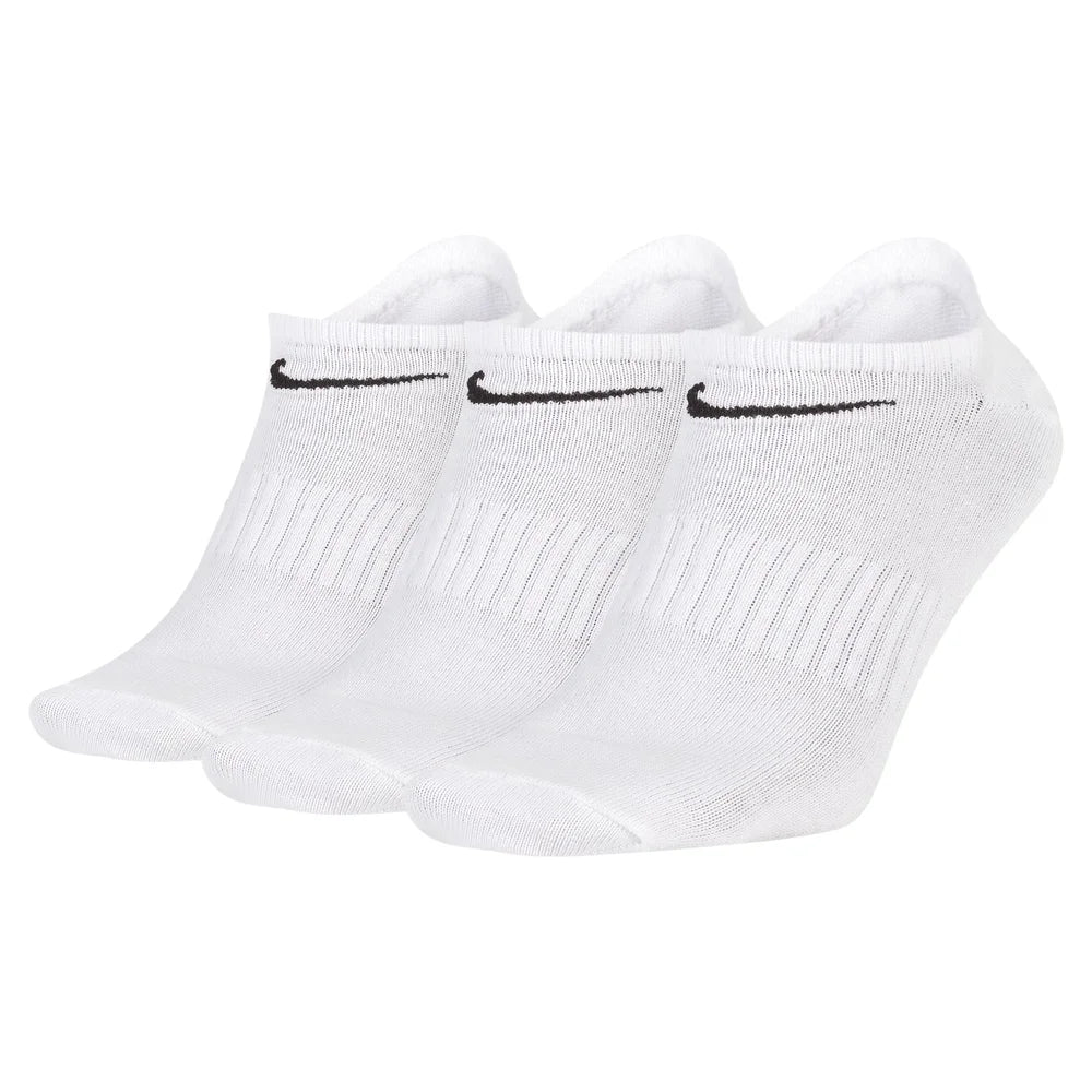 Nike Logo Athletic High-Top Socks Training Fitness Long Socks Men's Combo Pack (3-Pair Set) Black SX7676-010