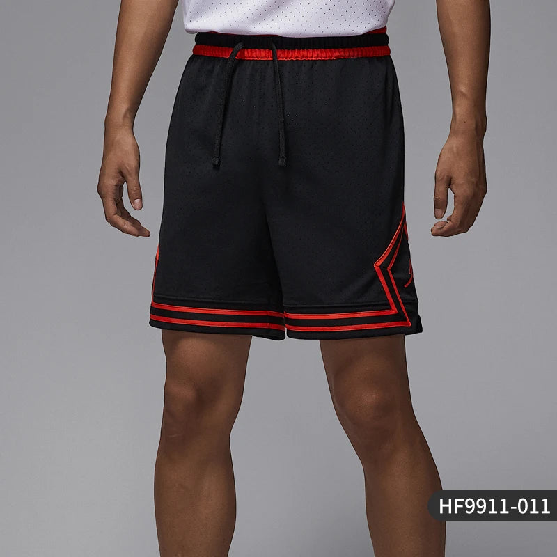 Nike Official Authentic JORDAN Men's Basketball Breathable Lace-Up Sports Shorts HF9911-010