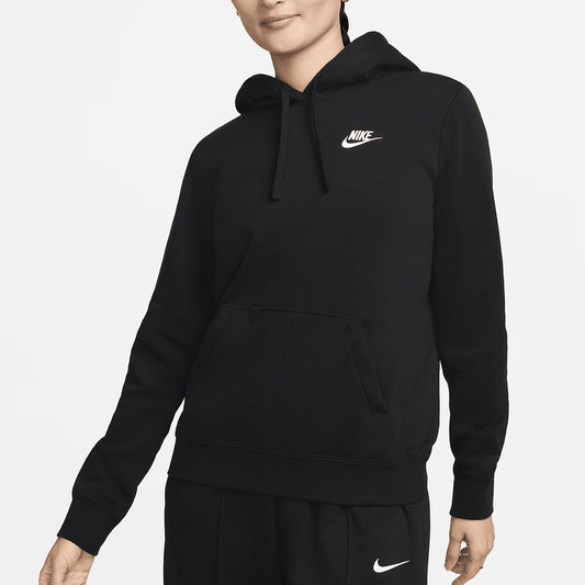 Nike Official Genuine 2024 New Collection Women's Light Fleece Hooded Casual Hoodie DQ5794-010