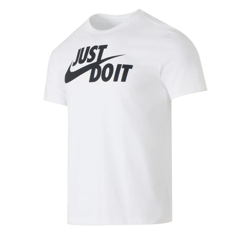 Nike Men's Tee Just Do It Swoosh Short-Sleeved Comfortable, Breathable and Trendy T-Shirt